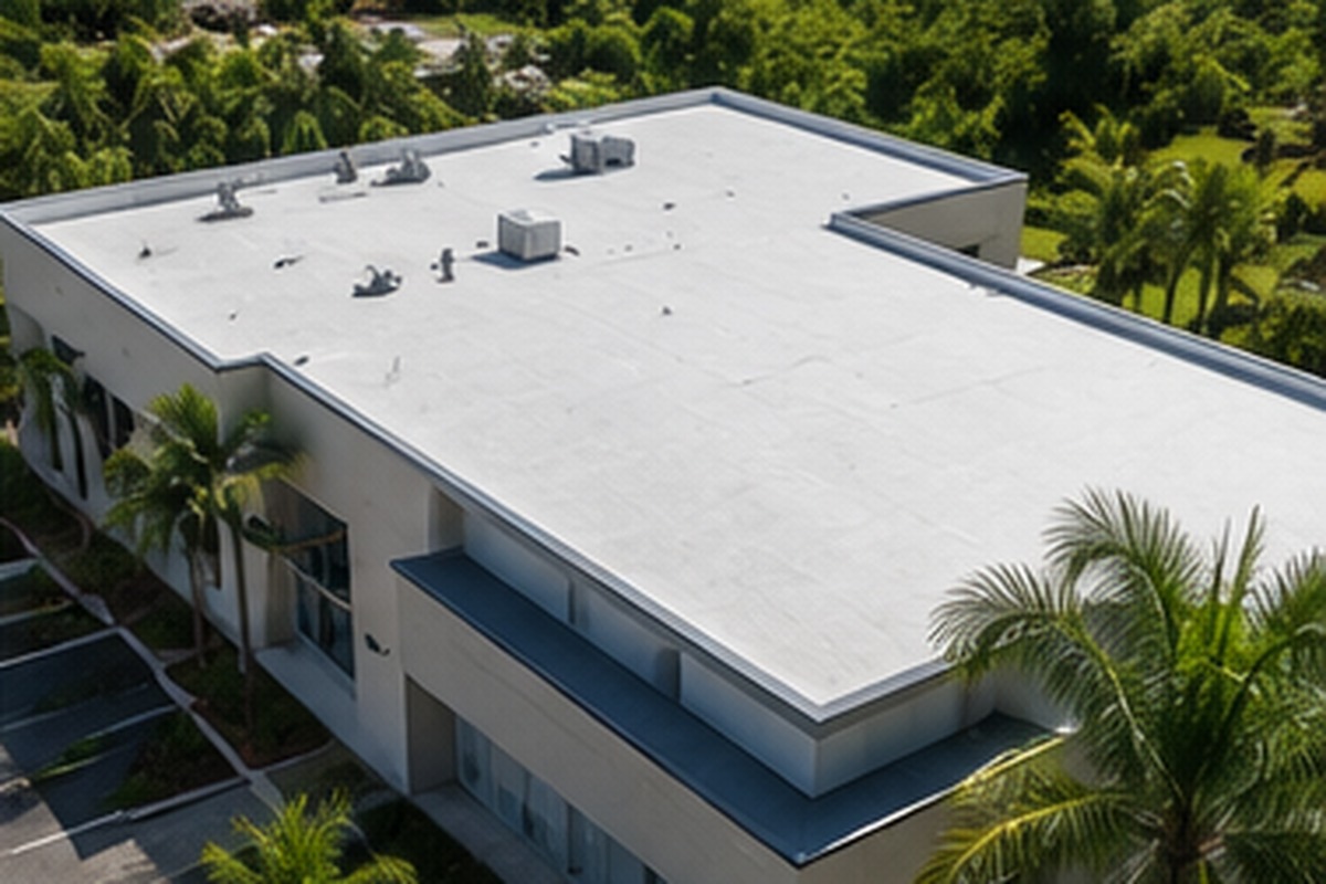 Illustrative large-scale BetterBlock ICF roofing concept in Costa Rica