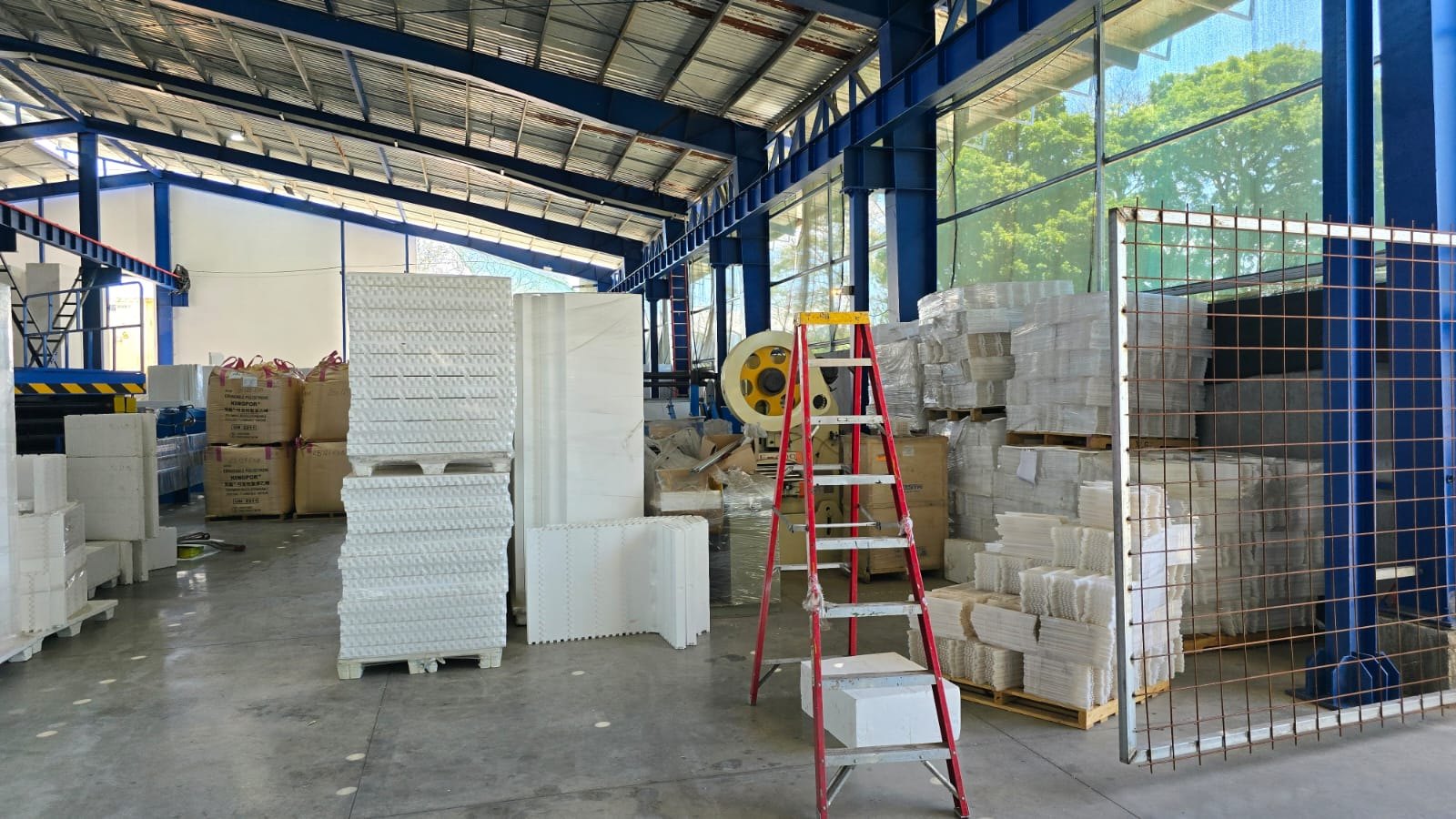 BetterBlock ICF forms ready for construction